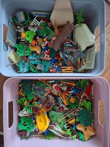 Partij verzameling playmobil jaren 80, 90, 10 en 20 beschikbaar voor biedingen