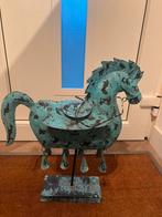 Metalen Paard met Bellen - Petrol Kleur, Dieren en Toebehoren, Ophalen, Gebruikt, Overige soorten