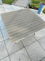 Gratis Tuintafel 130 x 130cm garden impressions, Ophalen of Verzenden, Gebruikt, Rechthoekig, Wicker