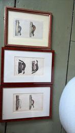 Lothographie steenmarter, Ophalen of Verzenden, Zo goed als nieuw, Hout, Minder dan 50 cm