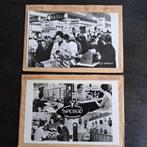 Dordrecht, 2 x glasplaat JosPe,  reclame, Ophalen of Verzenden, 1960 tot 1980, Ongelopen, Zuid-Holland