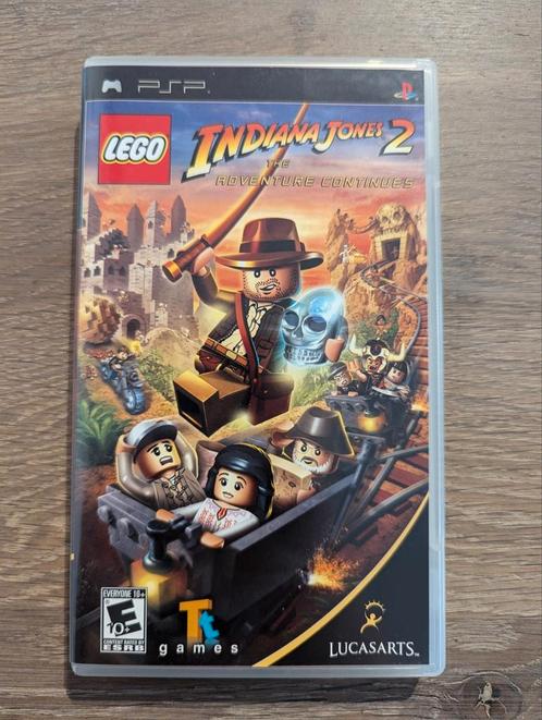 Lego Indiana Jones 2 voor de PSP, Spelcomputers en Games, Games | Sony PlayStation Portable, Zo goed als nieuw, Strategie en Constructie