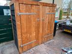 Tuinkast - pakketkast - container ombouw, Ophalen, Zo goed als nieuw, Hout, Overige typen