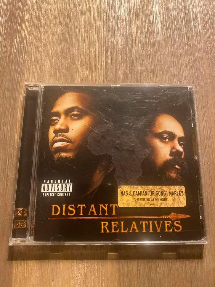 Nas & Damian Marley - Distant Relatives, Cd's en Dvd's, Cd's | Hiphop en Rap, Gebruikt, 2000 tot heden, Ophalen of Verzenden