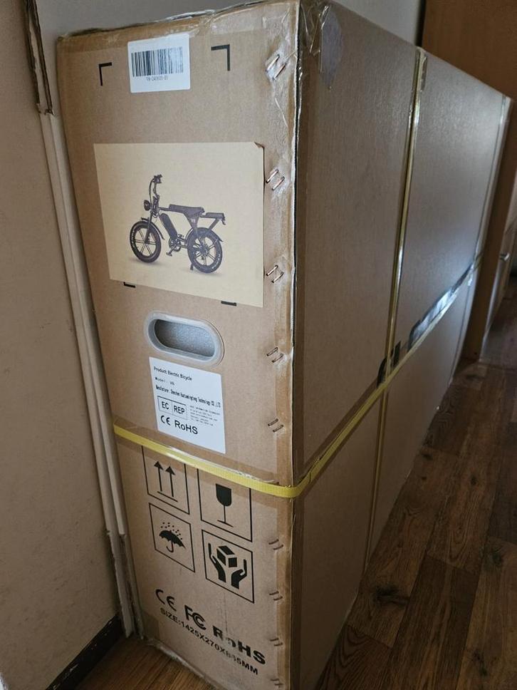 Elektrische Fatbike V8, Fietsen en Brommers, Elektrische fietsen, Zo goed als nieuw, Overige merken, 59 cm of meer, Ophalen