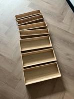 7x bestekbakken, Huis en Inrichting, Ophalen of Verzenden, Zo goed als nieuw, Rvs of Chroom