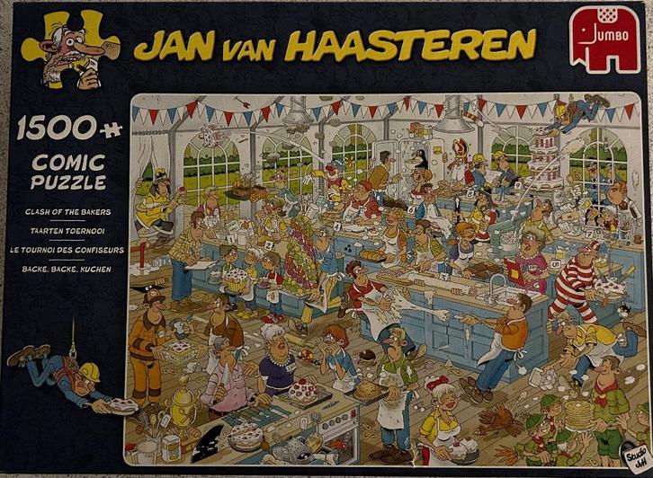 SINT-TIP  Jan van Haasteren en Wasgij puzzels, Hobby en Vrije tijd, Denksport en Puzzels, Zo goed als nieuw, Legpuzzel, 500 t/m 1500 stukjes