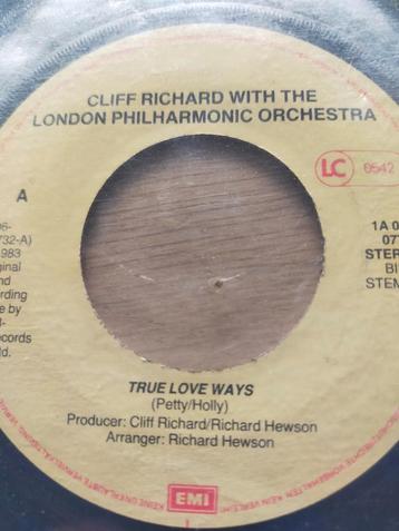 Cliff Richard , True Love ways  beschikbaar voor biedingen