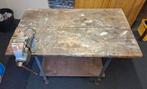 Werkbank met bankschroef, Ophalen, Gebruikt, Bankschroef