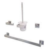 OPRUIMING! Moderne RVS accessoireset badkamer, Koplar, Huis en Inrichting, Woonaccessoires | Overige, Ophalen of Verzenden, Nieuw