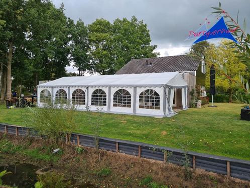 Te Huur, Partytent 6x12 PVC Feesttent 6 x 12 Groot, Hobby en Vrije tijd, Feestartikelen | Verhuur, Zo goed als nieuw, Overige