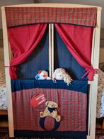 Leuk houten poppentheater, Ophalen of Verzenden, Gebruikt