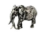 Massief zilveren Afrikaanse Olifant miniatuur