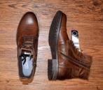 Jack & Jones - leren JFW RUSSEL boots Cognac - maat 44, Bruin, Boots, Nieuw, Ophalen of Verzenden