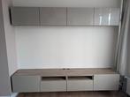 Ikea hoogglans tv meubel met spotjes, Ophalen, 100 tot 150 cm, Zo goed als nieuw, Minder dan 100 cm