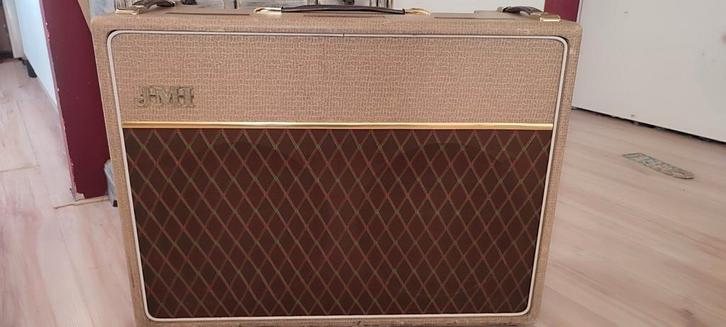 JMI Vox AC30/4 Handwired Vintage Fawn /rare /Steve Giles, Muziek en Instrumenten, Versterkers | Bas en Gitaar, Gebruikt, Gitaar