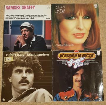4 LP's van Nederlandse Liedkunstenaars, Shaffy/List/de Groot beschikbaar voor biedingen