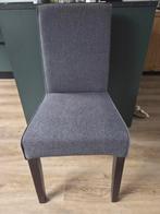 Zondag laatste dag! 6x antraciete eetkamerstoelen, Ophalen, Gebruikt, Vijf, Zes of meer stoelen