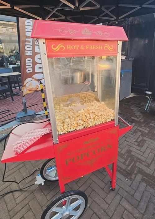 Popornmachine huren Veghel, Hobby en Vrije tijd, Feestartikelen | Verhuur, Nieuw, Overige, Ophalen