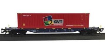 Marklin 47051-007 Containerwagen Sgns "GVT" van de AAE beschikbaar voor biedingen