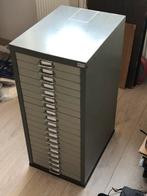 Industrieel Vintage ladekast Backfield jaren 60 19 lade s, Ophalen, 50 tot 100 cm, Zo goed als nieuw, Minder dan 100 cm