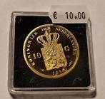 Nederland 10 gulden 1888 - Replica, Postzegels en Munten, Munten | Nederland, Ophalen of Verzenden, Koningin Beatrix, 10 gulden