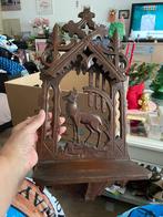 antiek wand console met hert, Ophalen of Verzenden