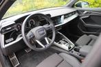 Audi A3 Sportback 40 TFSI e 3x S-Line |Panoramadak | Matrix, Gebruikt, Zwart, 4 cilinders, 1535 kg