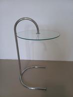 Vintage Ikea Rÿ bijzettafel., Ophalen, Rond, Minder dan 55 cm, 45 tot 60 cm