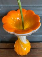 Murano - Oranje vintage vaasje!, Antiek en Kunst, Antiek | Vazen, Ophalen of Verzenden