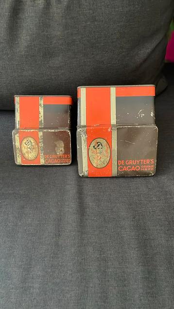 2x De Gruyter’s cacao Oranje merk beschikbaar voor biedingen