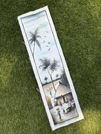 Gambia schildering op katoen, Ophalen of Verzenden