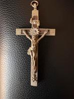 Antiek (1900) borstkruis compleet, Ophalen of Verzenden, Zo goed als nieuw, Zilver, Overige materialen