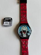 Swatch horloge Chauvre Souris Vampire 1999 Dracula, Ophalen of Verzenden, Zo goed als nieuw, Kunststof, Swatch