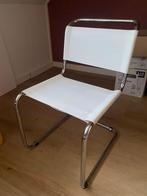 Mart Stam S33 Thonet stoel, Huis en Inrichting, Stoelen, Ophalen, Gebruikt, Wit, Eén