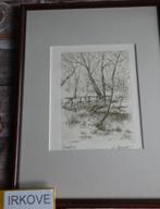 ETS * PARKZICHT BRUG * Gesigneerd W. Schuerwege*, Verzenden