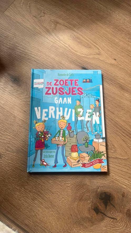 Hanneke de Zoete - De Zoete Zusjes gaan verhuizen, Boeken, Kinderboeken | Jeugd | onder 10 jaar, Zo goed als nieuw, Ophalen of Verzenden