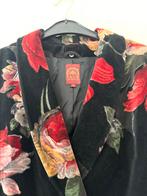 Pauw beeldige fluwelen kleur blazer jasje colbert large CHCS, Overige kleuren, Maat 42/44 (L), Pauw, Ophalen of Verzenden