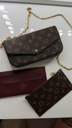 Bruin tasje met accessoires - Zo goed als nieuw!, Verzenden, Zo goed als nieuw, Bruin, Avondtasje