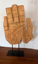 Houten hand op standaard, Antiek en Kunst, Ophalen of Verzenden
