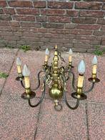 Antieke, brocante kroonluchter 68cm, Ophalen, Gebruikt
