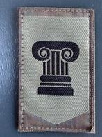 KL mouwembleem Dosco gvt, Ophalen of Verzenden, Landmacht, Nederland, Embleem of Badge