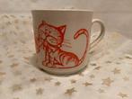 Playful Cat and Dog Mug, Ophalen of Verzenden, Zo goed als nieuw, Overige stijlen