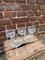 Kristallen moezelglazen, Verzamelen, Ophalen of Verzenden, Zo goed als nieuw, Overige typen