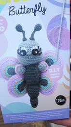 gevraagd patroon van deze vlinder, Hobby en Vrije tijd, Breien en Haken, Ophalen of Verzenden, Haken, Patroon of Boek