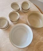 Schalen set servies Thomas / Rosenthal creme grijs beige, Ophalen of Verzenden, Zo goed als nieuw, Porselein, Overige stijlen
