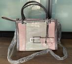 Guess Gelakte tas handtas damestas roze taupe slangenhuid, Ophalen of Verzenden, Nieuw, Roze, Handtas