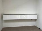 IKEA wandkast / BESTÅ 180 cm breed – wit, Ophalen, Gebruikt, Met klep(pen), 150 tot 200 cm