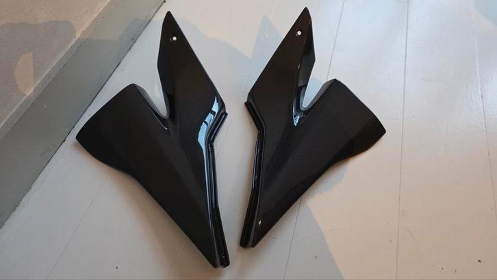 Carbon zijpanelen kawasaki zx10r zx10 zx bj. 2004-2005, Motoren, Onderdelen | Kawasaki, Nieuw, Ophalen of Verzenden