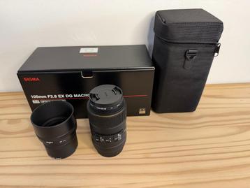Sigma 105mm f/2.8 EX DG OS HSM Macro (Canon EF) | Nieuwstaat beschikbaar voor biedingen